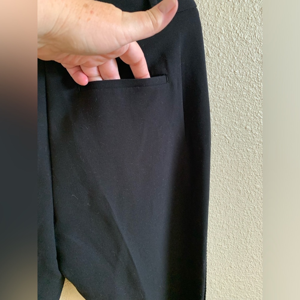 THE FLARE Black Dress Pants With Rhinestone Strips On Sides 🌴 - Picture 8 of 8